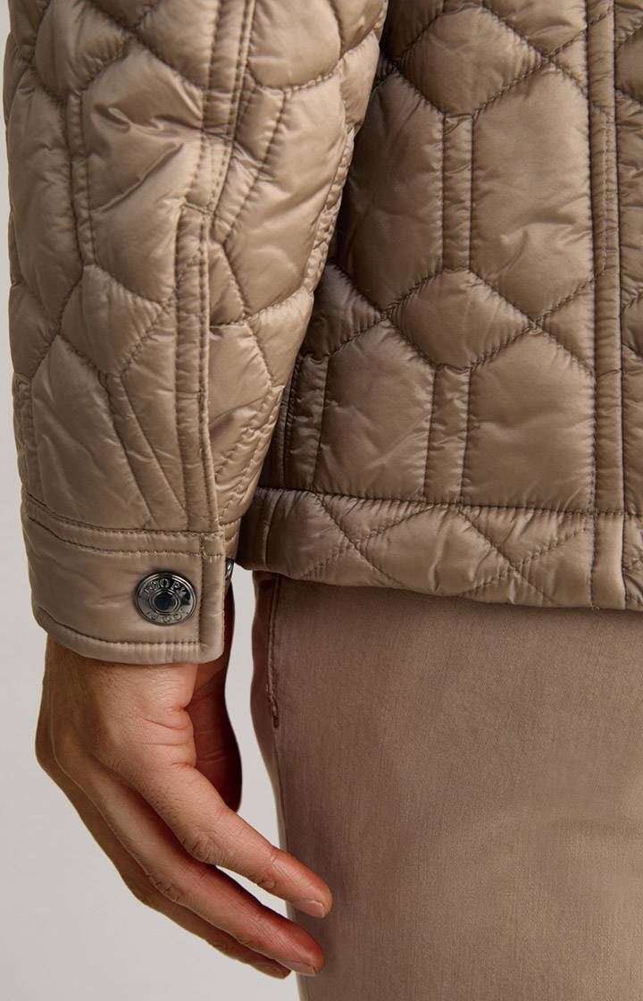 Joop Steppjacke Claylor in Hellbraun Räumungsverkauf