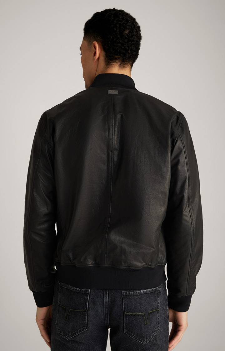 Joop Lederjacke Cuk in Schwarz Begrenzte Freigabe