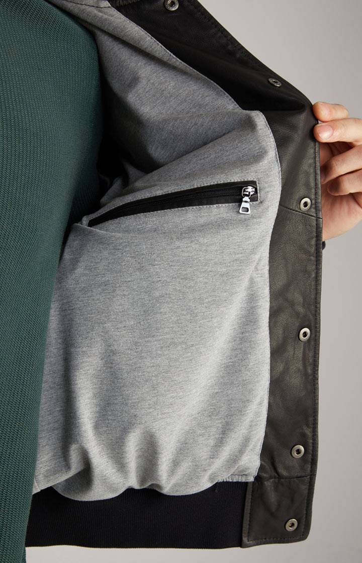Joop Lederjacke Cuk in Schwarz Begrenzte Freigabe