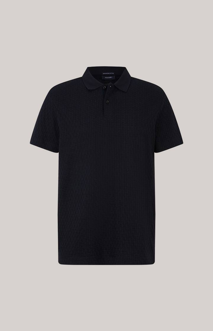 Joop Poloshirt Boris in Navy strukturiert Günstig kaufen