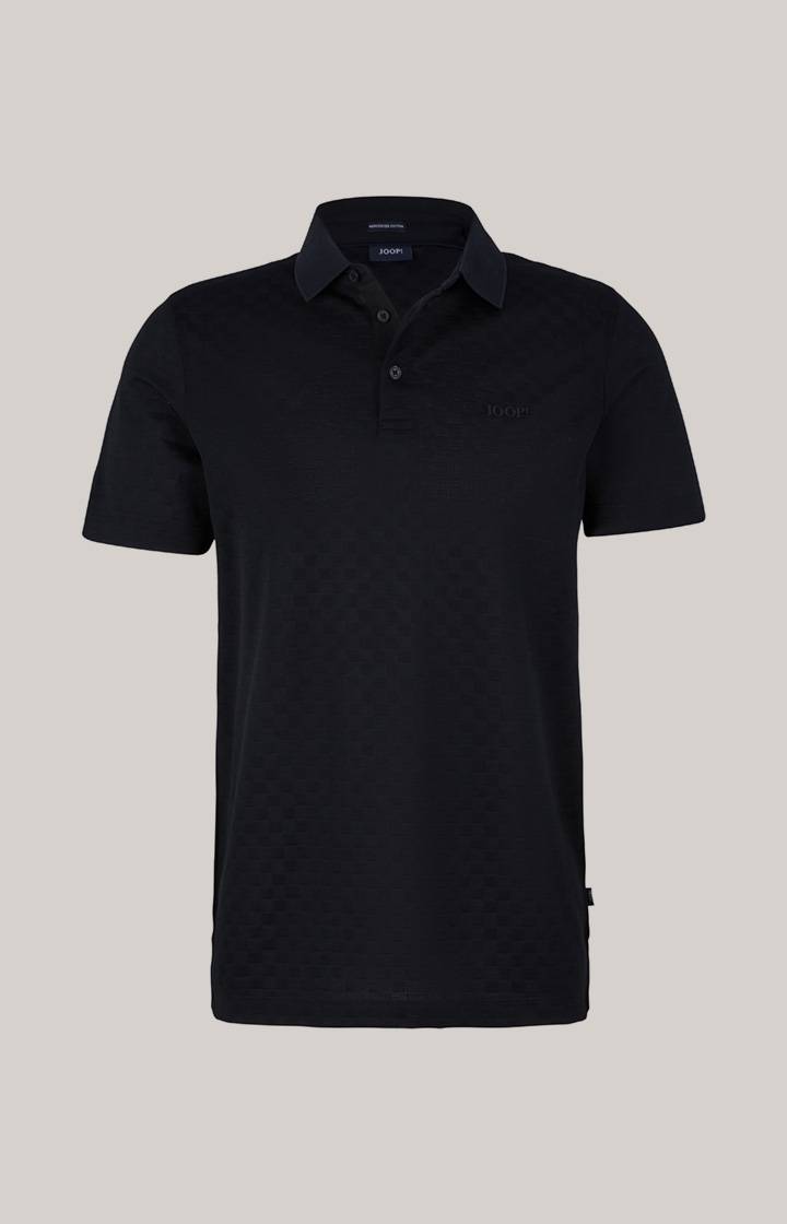 Joop Poloshirt Pacey in Schwarz strukturiert Preisnachlass