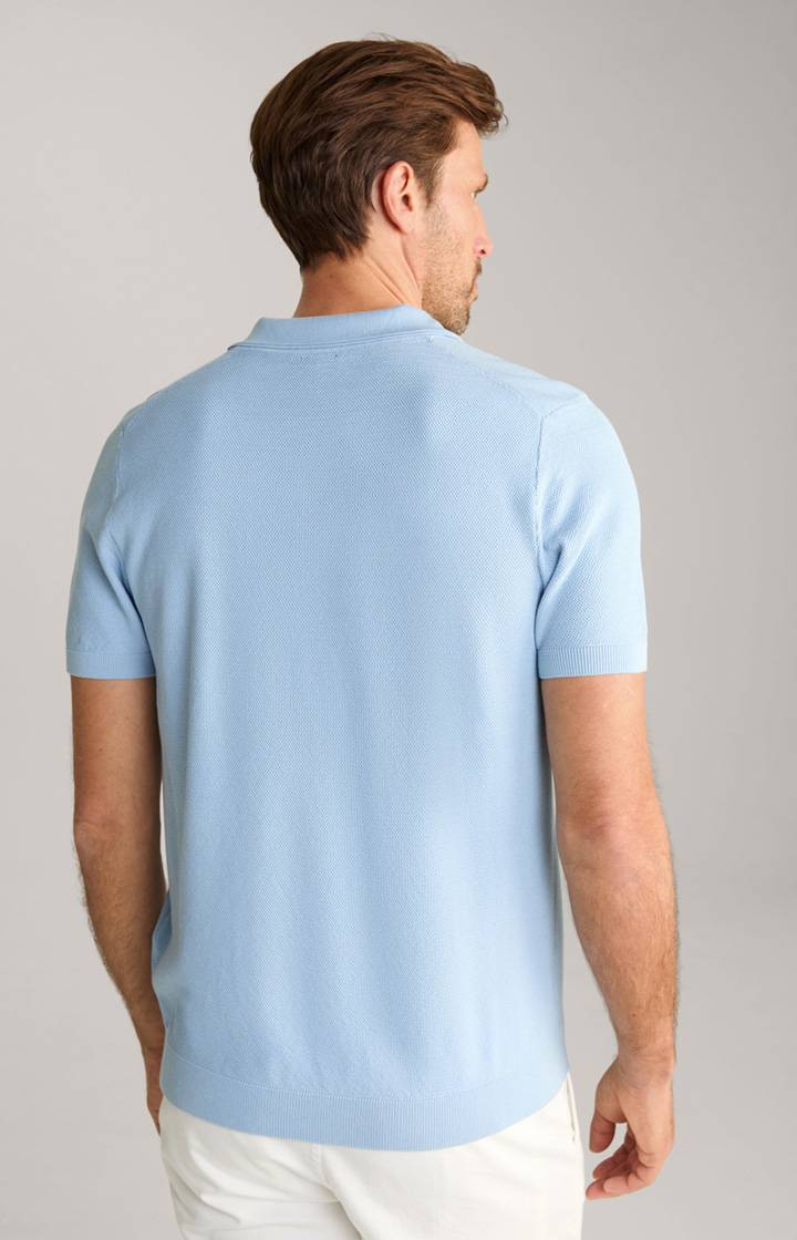 Joop Baumwoll-Poloshirt Vancro in Hellblau Saisonschlussverkauf