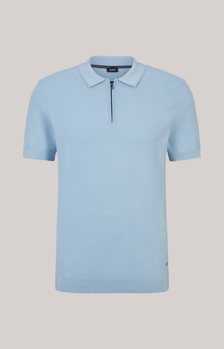 Joop Baumwoll-Poloshirt Vancro in Hellblau Saisonschlussverkauf