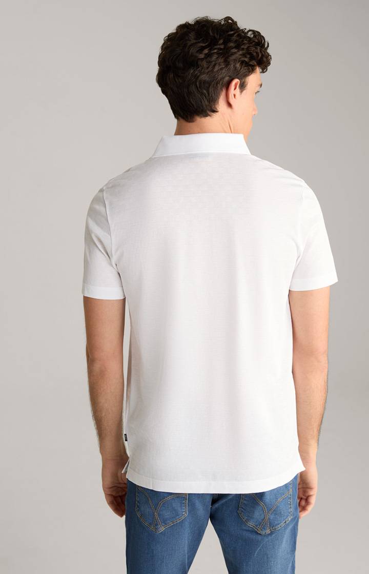 Joop Poloshirt Pacey in Weiß strukturiert Black Friday