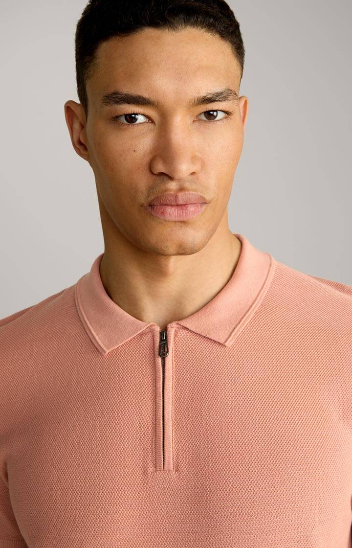 Joop Baumwoll-Poloshirt Vancro in Apricot Muttertagsangebot
