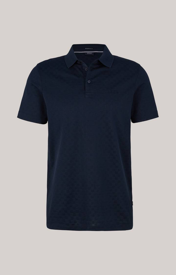 Joop Poloshirt Pacey in Navy strukturiert Blitzangebot