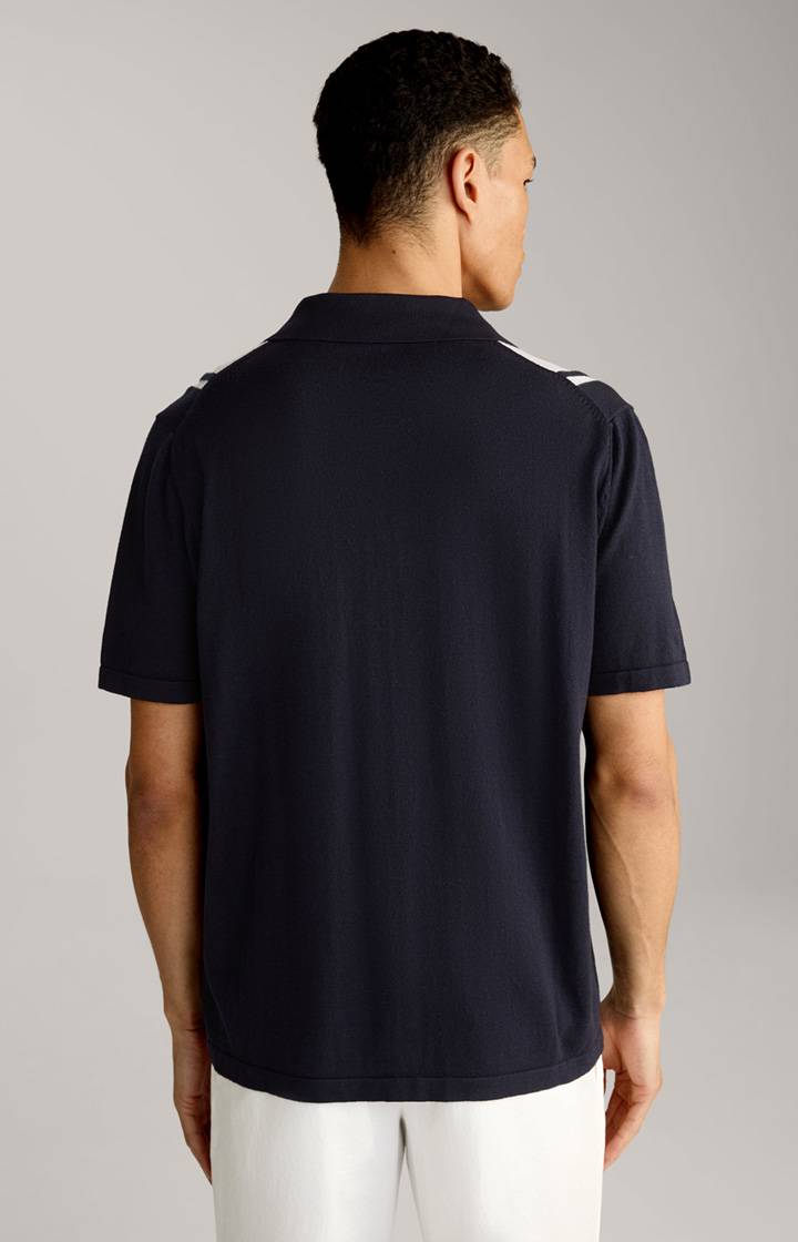 Joop Strick-Hemd Klaas in Navy Bestseller