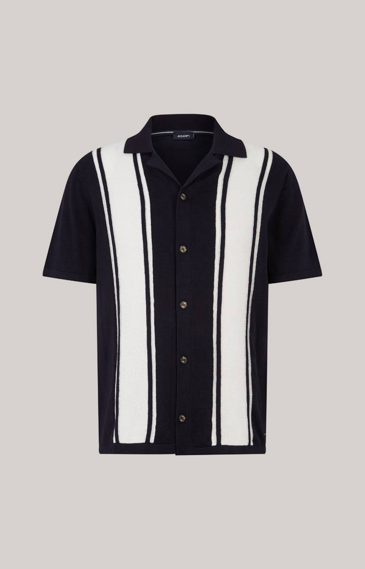 Joop Strick-Hemd Klaas in Navy Bestseller