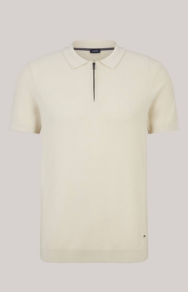Joop Baumwoll-Poloshirt Vancro in Natural Saisonale Angebote