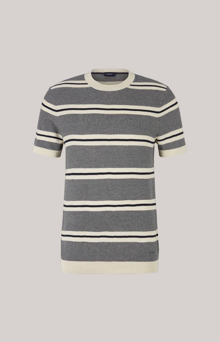 Joop Strick-Shirt Vico in Navy/Offwhite gestreift Räumungsverkauf