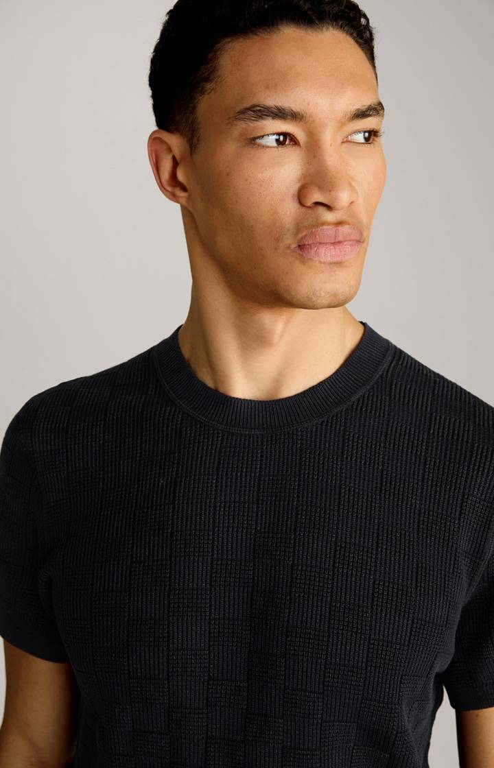 Joop Strick-Shirt Heiri in Navy Kauf eins, bekomm eins gratis