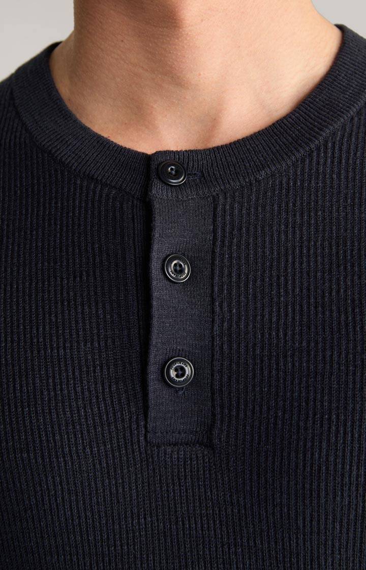 Joop Strickpullover Henley in Navy VIP-Rabatte