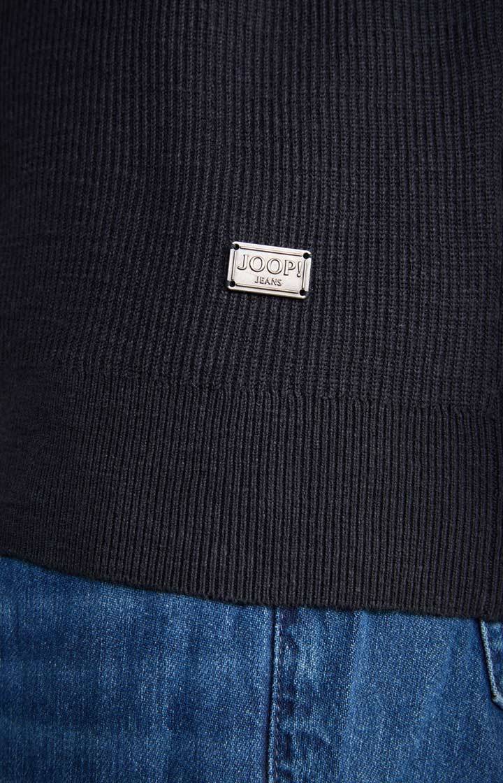 Joop Strickpullover Henley in Navy VIP-Rabatte