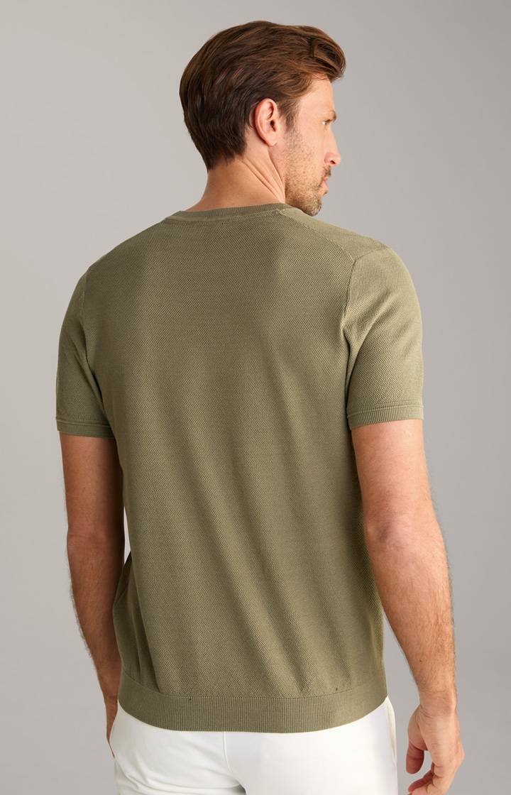 Joop Strick-Shirt Valdrio in Oliv Kostenlose Rückgabe