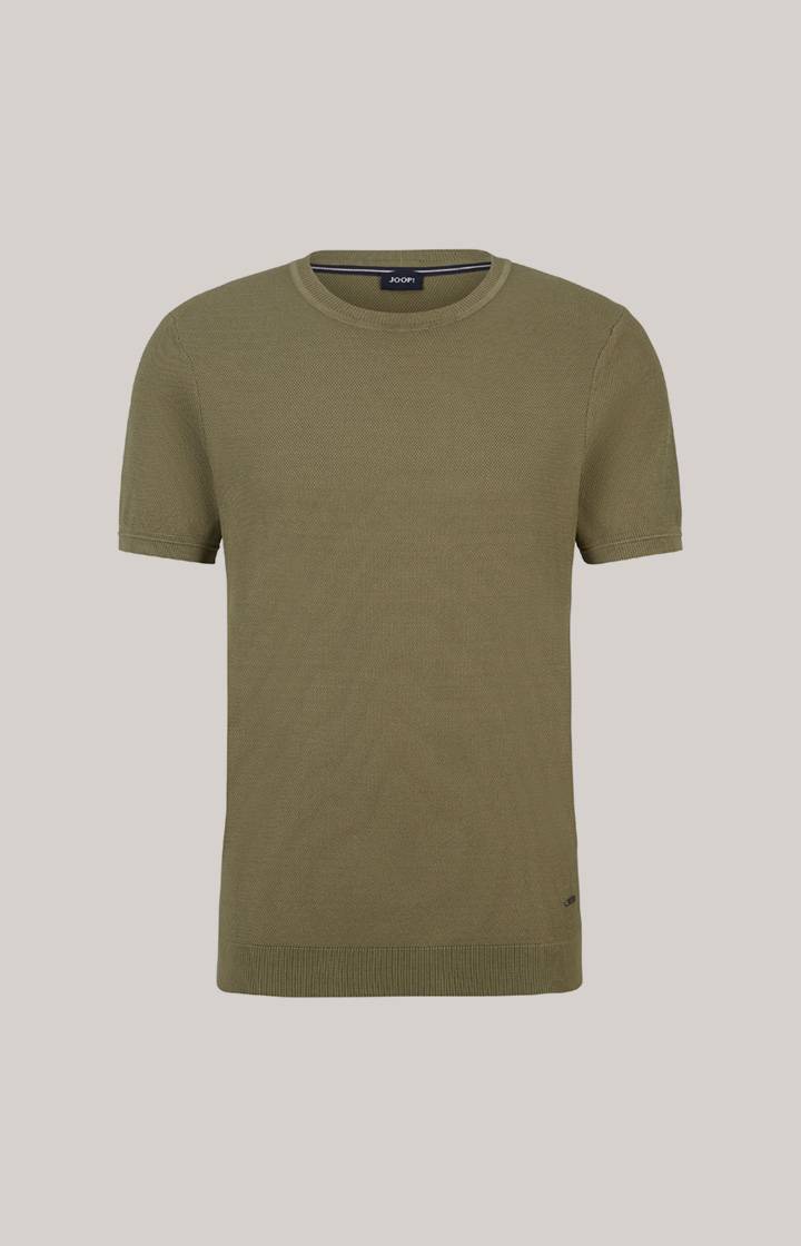 Joop Strick-Shirt Valdrio in Oliv Kostenlose Rückgabe