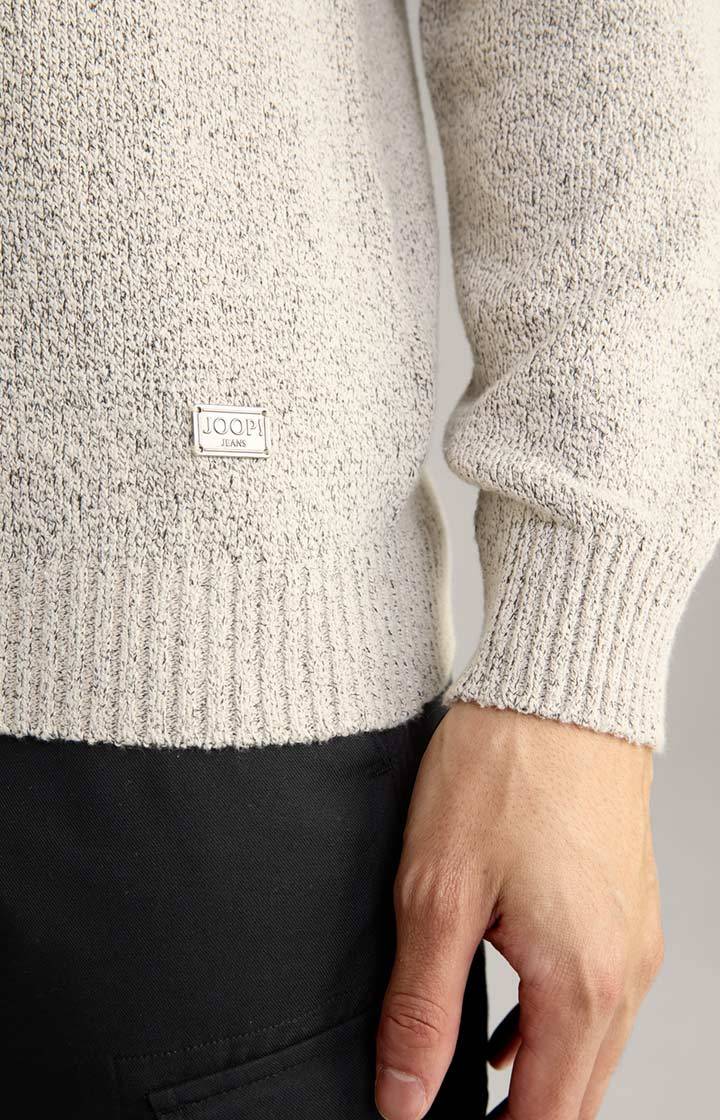 Joop Pullover Bohdan in Beige meliert Neueste Stile