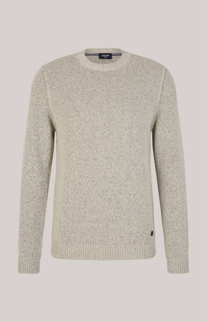 Joop Pullover Bohdan in Beige meliert Neueste Stile