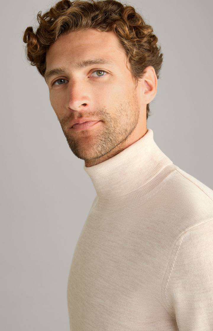 Joop Merinowoll-Pullover Donte in Hellbeige Bis zu 65% Rabatt