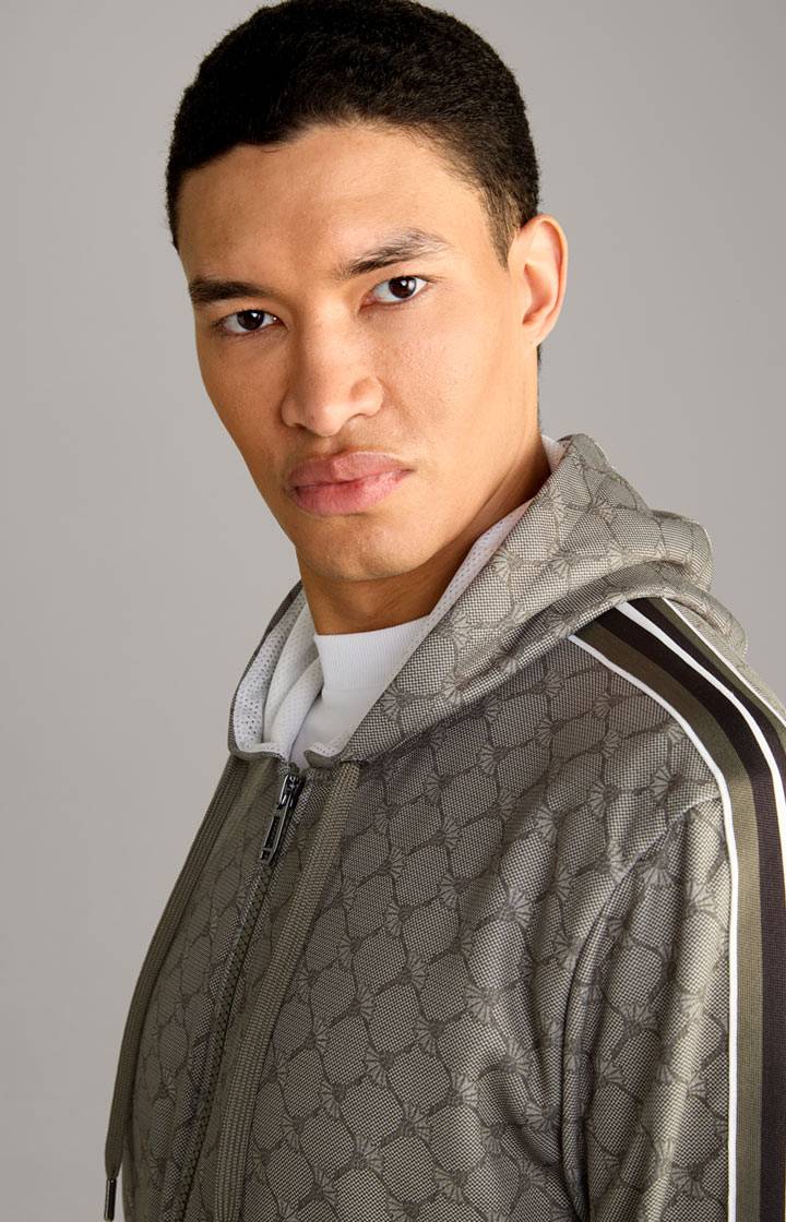 Joop Cornflower-Sweatjacke Tristan in Oliv Sonderangebot der Fabrik