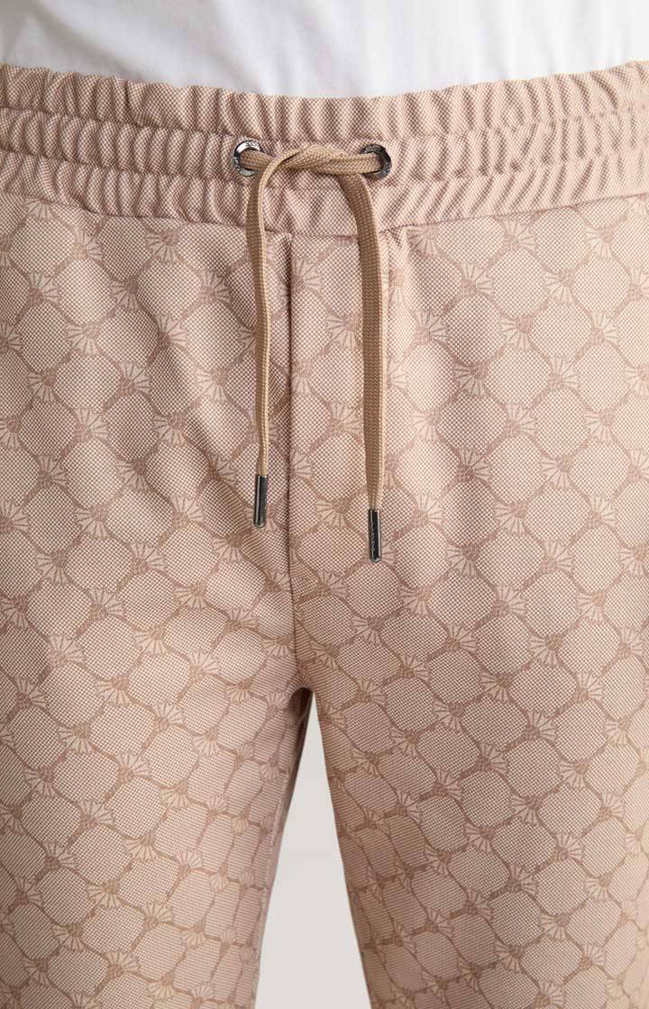 Joop Cornflower-Joggpants Tivon in Hellbraun gemustert Discount Store für neue Produkte