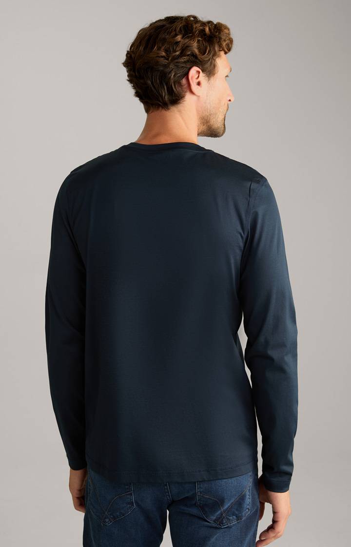 Joop Longsleeve Baseo in Dunkelblau Im Verkauf
