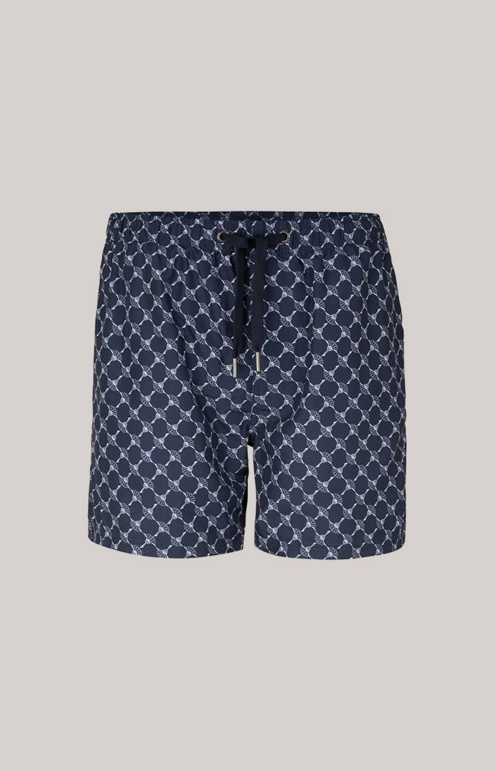 Joop Cornflower Badeshorts Mykonos in Navy gemustert Schlussverkauf