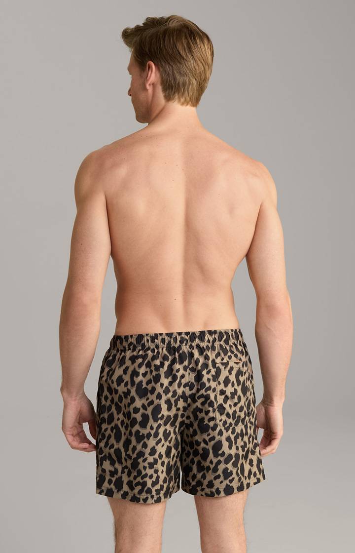 Joop Badeshorts Hidden Beach in Braun/Schwarz Weihnachtsangebot
