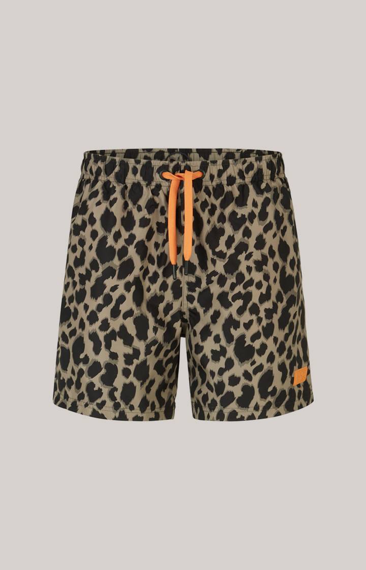 Joop Badeshorts Hidden Beach in Braun/Schwarz Weihnachtsangebot