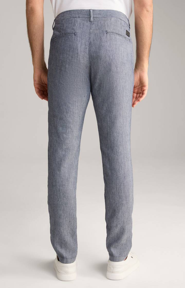 Joop Leinen-Mix Chino Maxton in Navy meliert Nur für heute