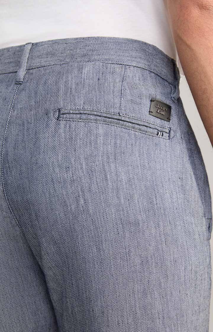 Joop Leinen-Mix Chino Maxton in Navy meliert Nur für heute