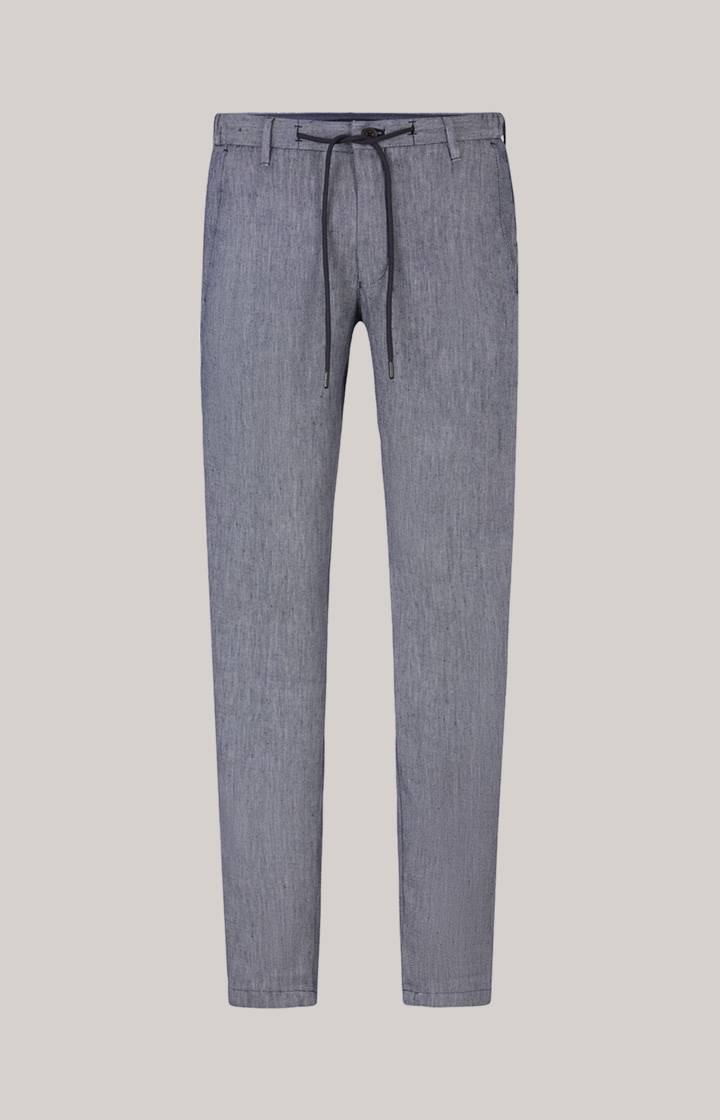 Joop Leinen-Mix Chino Maxton in Navy meliert Nur für heute