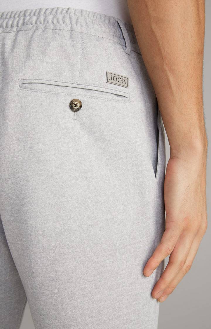 Joop Baukasten-Hose Lester in Hellgrau meliert Sonderangebot der Fabrik