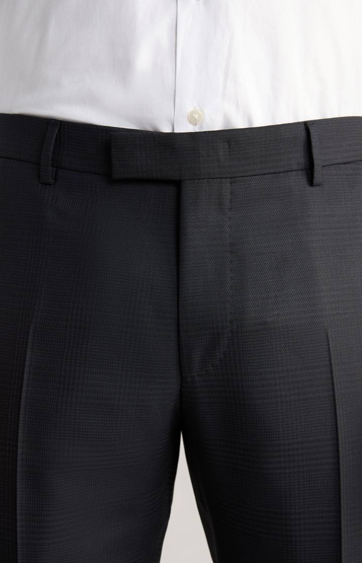 Joop Baukastenhose Blayr in Navy kariert Clearance-Verkauf