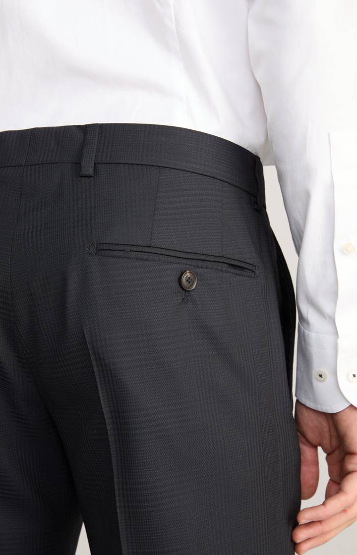 Joop Baukastenhose Blayr in Navy kariert Clearance-Verkauf