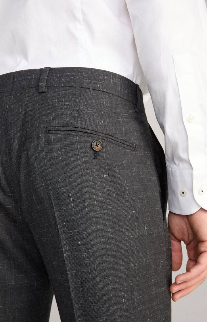 Joop Leinenmix Baukasten-Hose Blayr in Anthrazit meliert Speichern exportieren