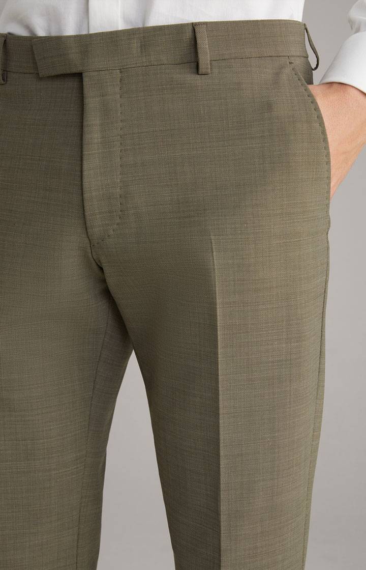 Joop Baukasten-Hose Blayr in Olivgrün strukturiert Black Friday Preise