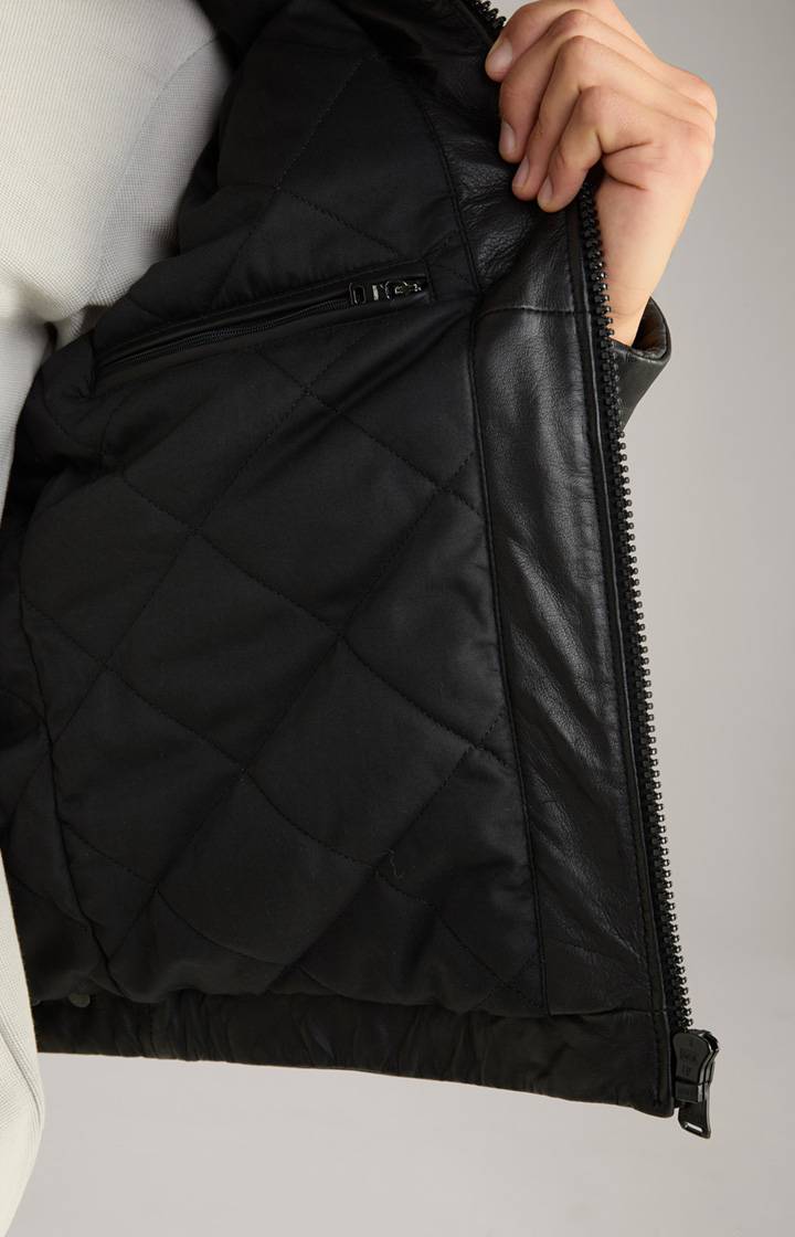 Joop Lederjacke Lima in Schwarz Outlet