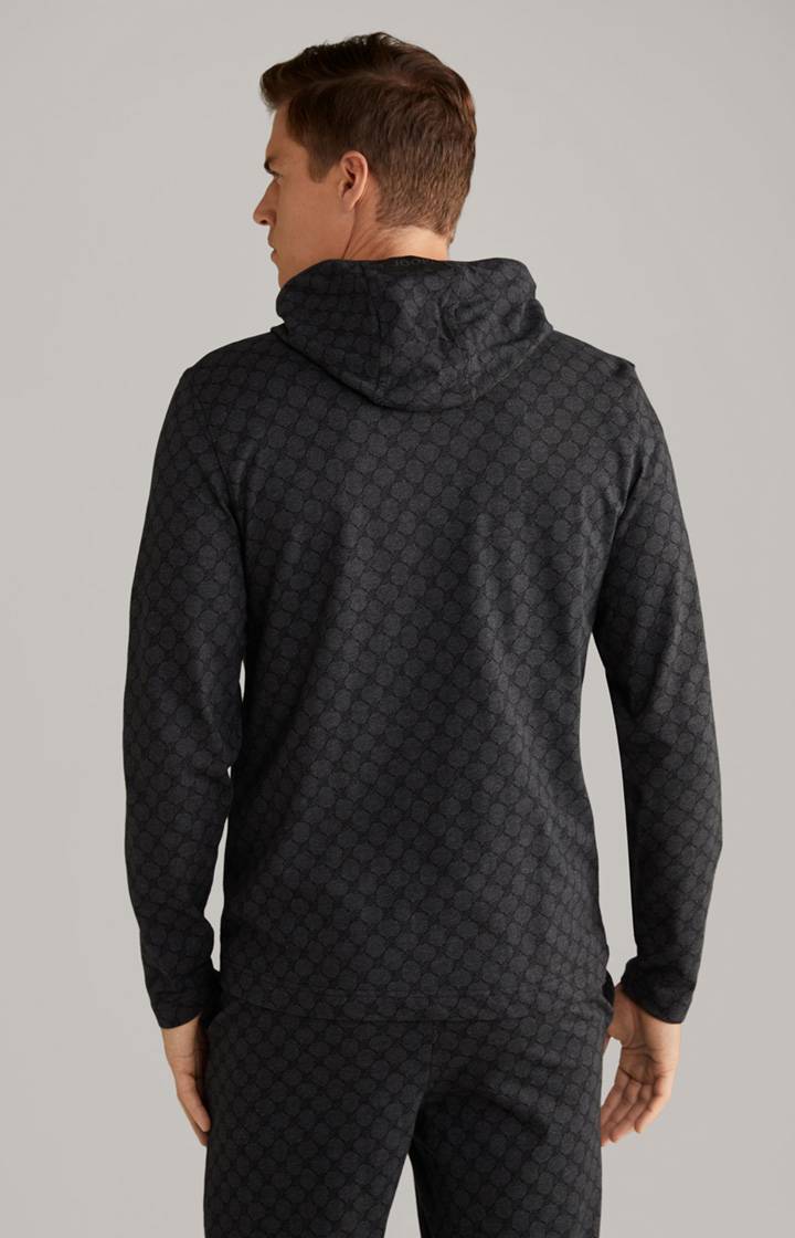 Joop Loungewear Sweatjacke in Anthrazit meliert Günstiger Verkauf