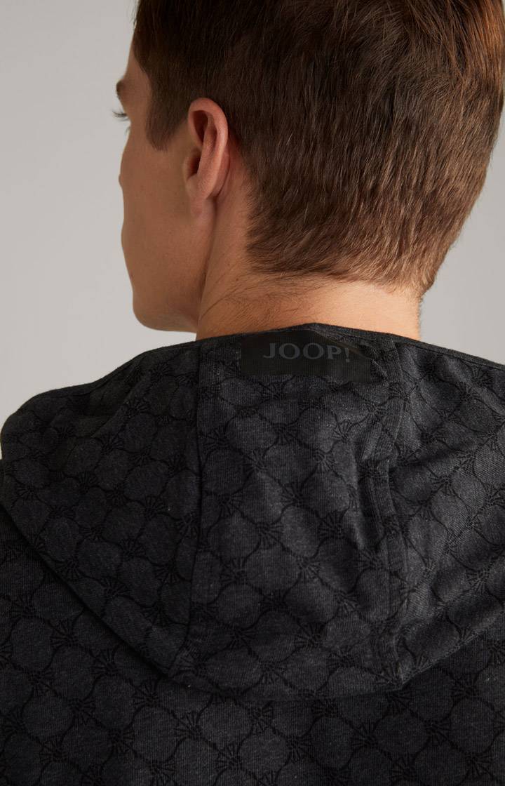 Joop Loungewear Sweatjacke in Anthrazit meliert Günstiger Verkauf