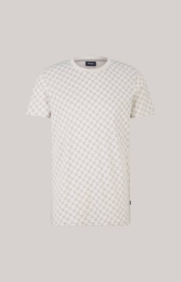 Joop Loungewear T-Shirt in Offwhite/Grau gemustert Großer Ausverkauf