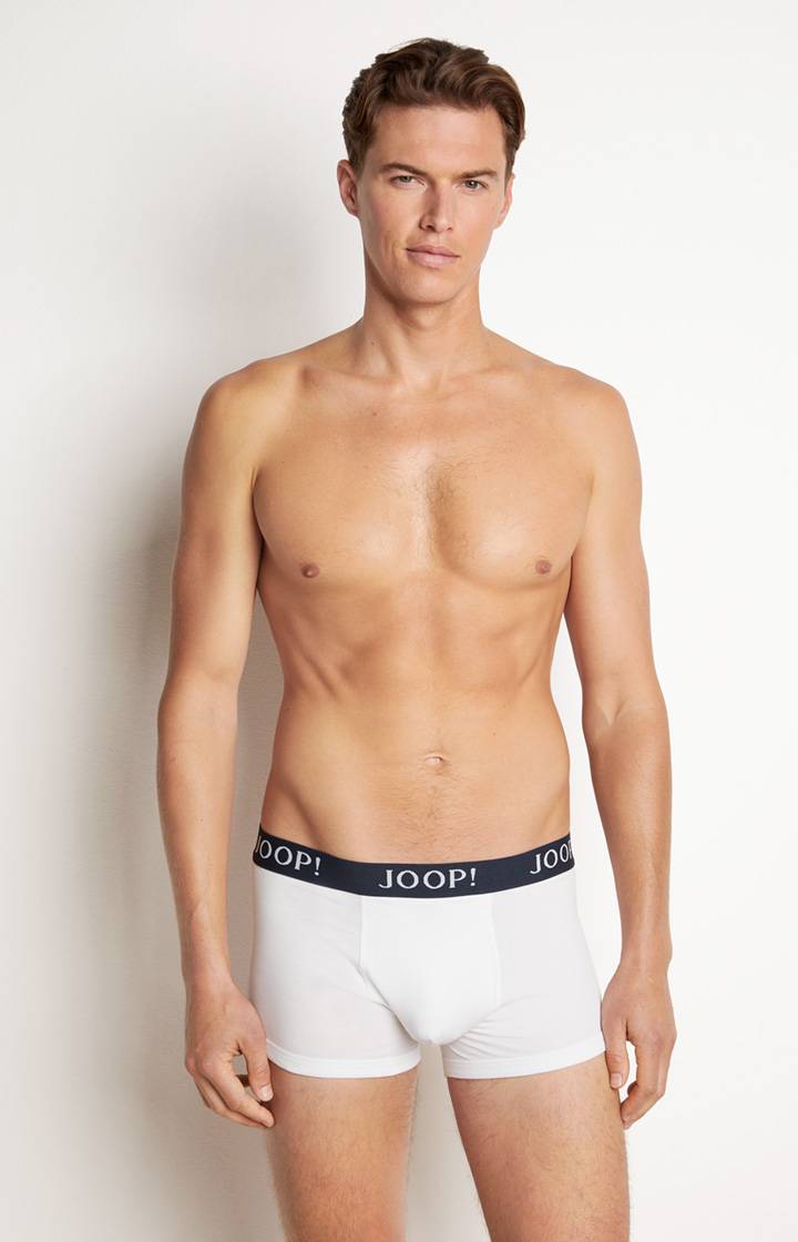 Joop 3er-Pack Fine Cotton Stretch Boxer in Dunkelblau/Weiß Online Shopping