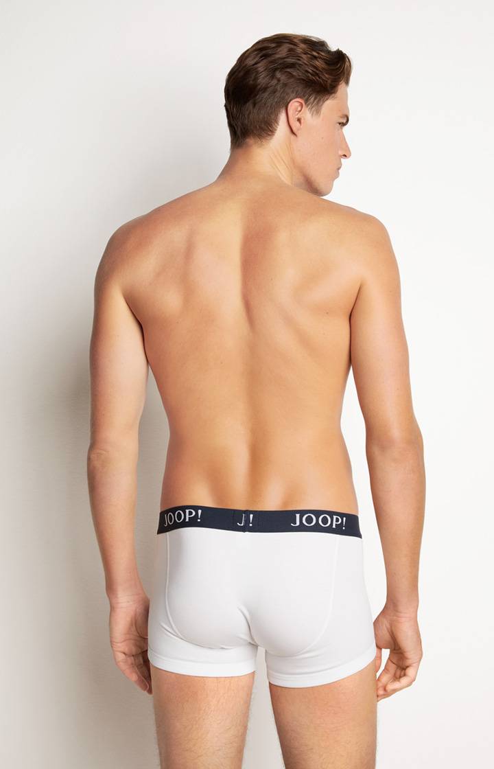 Joop 3er-Pack Fine Cotton Stretch Boxer in Dunkelblau/Weiß Online Shopping