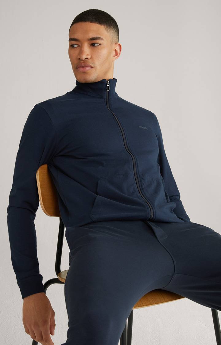 Joop Loungewear Sweatjacke in Dunkelblau Cyber Monday