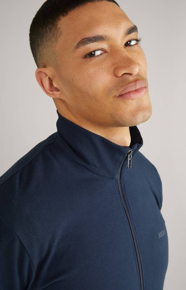 Joop Loungewear Sweatjacke in Dunkelblau Cyber Monday