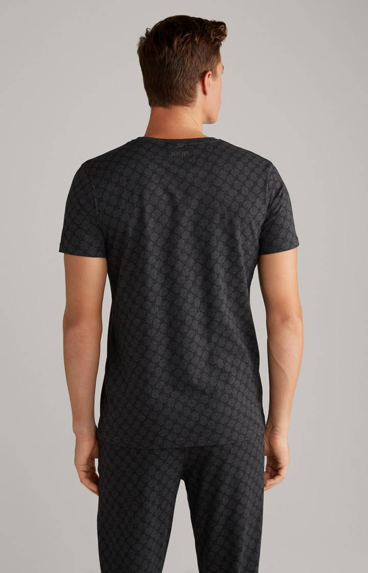 Joop Loungewear T-Shirt in Anthrazit meliert Neueste Mode
