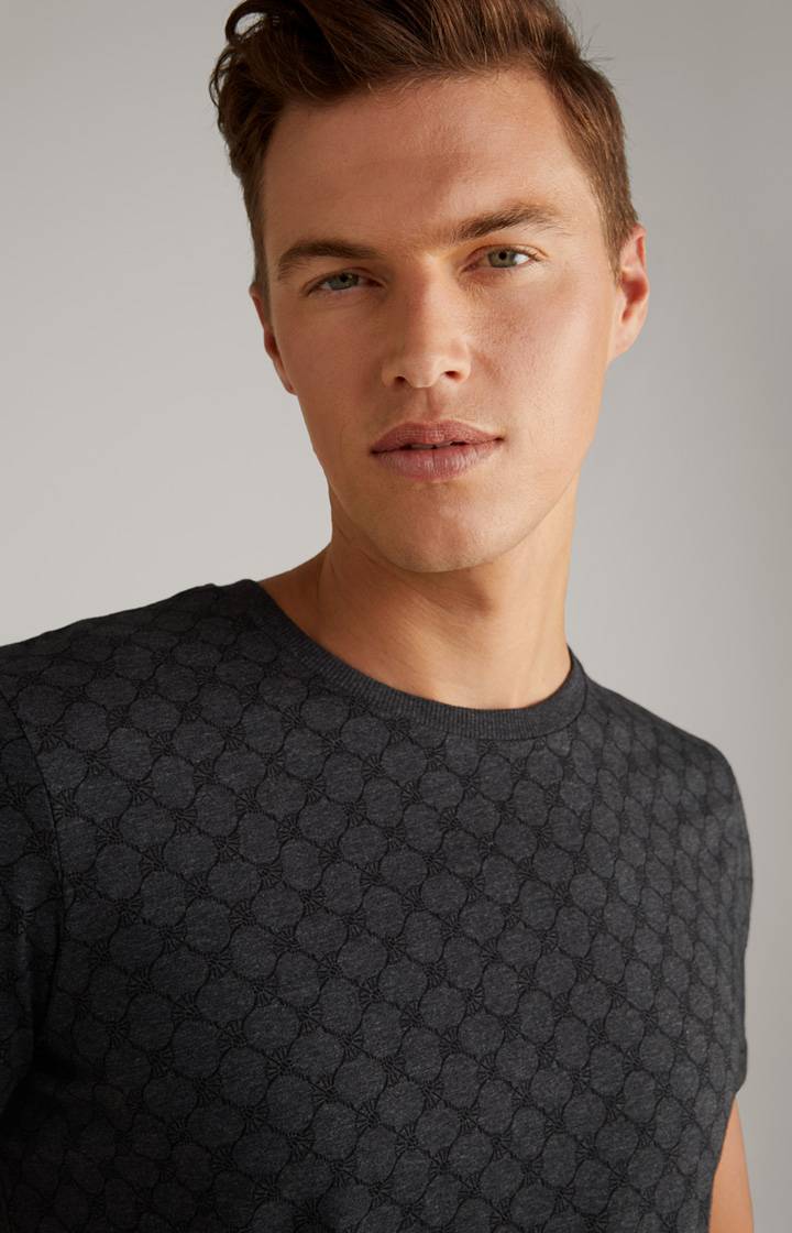 Joop Loungewear T-Shirt in Anthrazit meliert Neueste Mode