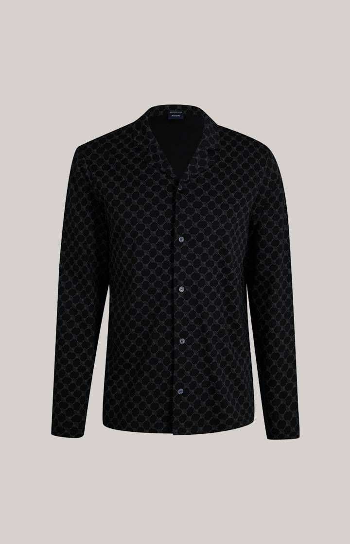 Joop Cornflower Baumwoll-Pyjama in Schwarz Online Outlet