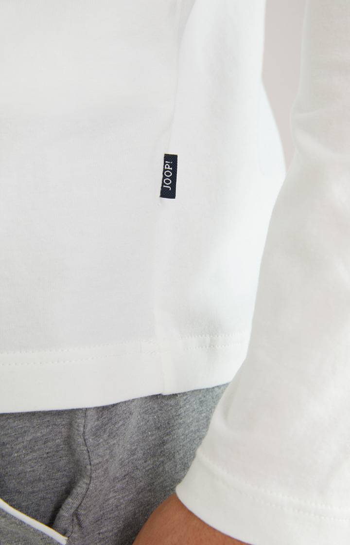 Joop Loungewear Longsleeve in Weiß Blitzangebot