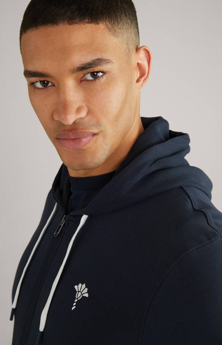 Joop Hoodie-Sweatjacke in Dunkelblau Saisonale Angebote