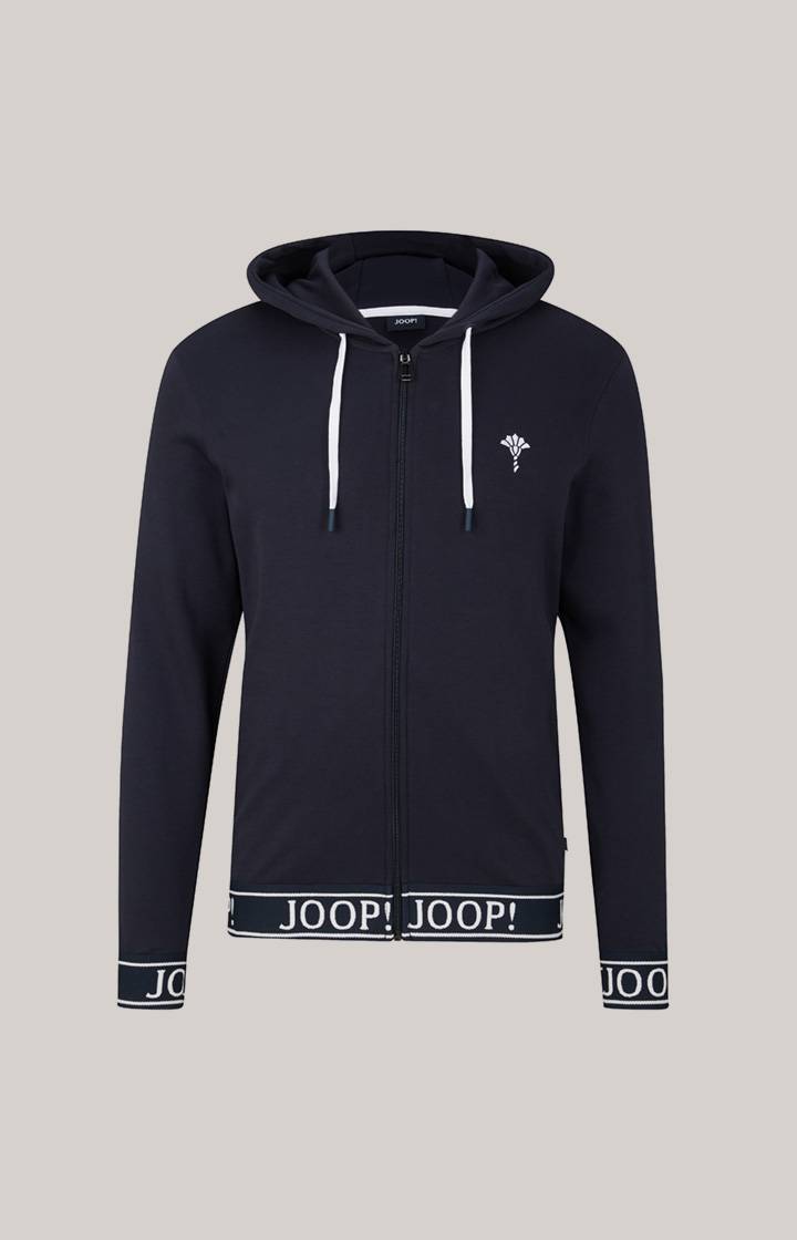 Joop Hoodie-Sweatjacke in Dunkelblau Saisonale Angebote
